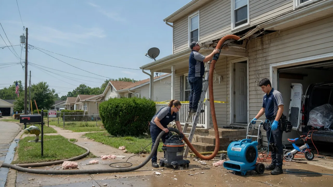 Water Damage Restoration in Bellville, OH near me